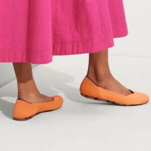Rothy's The Flat Tangerine Sz. 6